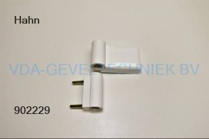 Dr. Hahn 2-delig scharnier Serie KT-B RAL9016 wit VEKA-NL/KBE/Inoutic HL K605G0002