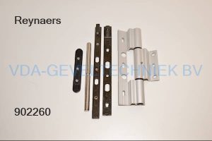 Reynaers Deurscharnier 3-delig Klembaar  Natur Zilver/Ev1 065.6517