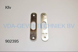 KFV pensluitplaat vlak 20mm hout