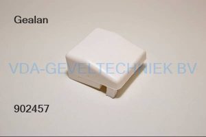 Gealan oploopblokje wit 340200