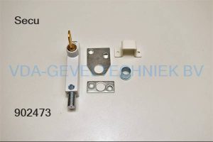 SecuMax bijzetslot 806 wit universeel.