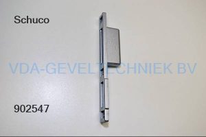 Schuco alu sluitplaat variabel t.b.v. meerpuntssluiting 209796