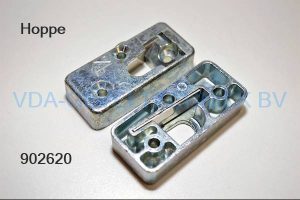 Hoppe sluitstuk rechts t.b.v. raamboom