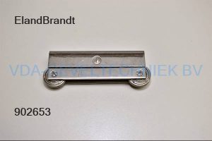 ElandBrandt loopwielen/wielen dubbel RVS
115x22