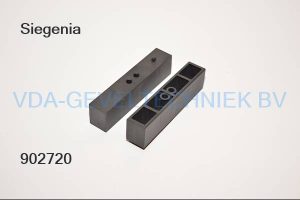 Siegenia HS afstandsblok A0008 Zwart PDZB0300