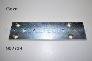 Ijzeren platte plaat Geze plaat