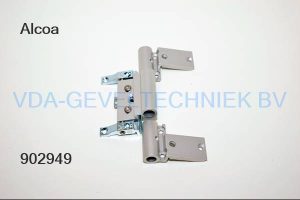 ALCOA/KAWNEER ROLLENBAND SCHARNIER 3-DELIG ZILVER/EV1 8002 236