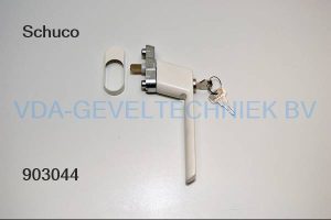 Schuco afsluitbare kruk wit
