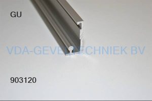 GU PSK looprail onderrail 34mm hoog P1300 3350MM