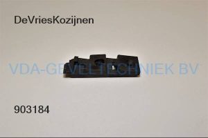 DVK kunststof klemblokje t.b.v. alu