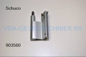 Schuco alu onderscharnier (Ecklager)