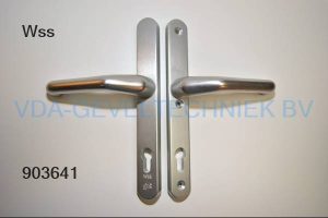 WSS deurkruk langschild BU/BI 2013 Schild 6011/TS50/PZ92/LA
