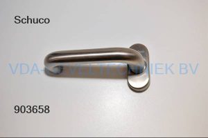 Schuco binnen deurkruk met veer 210713 RVS 10mm