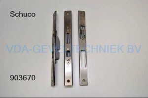 Schuco alu set sluitplaten rechts 239992
