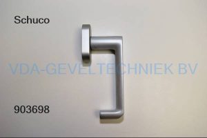 Schuco alu deurkruk t.b.v. antipaniekslot 240160 stift 9mm