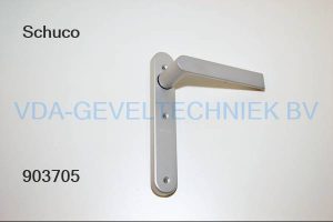 Schuco alu Greep zonder voor 2-5 puntssloten  8231CL