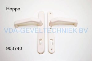 Hoppe Liverpool kruk/kruk smalschild PZ92 RAL9001 1313G/3278/3276 SKG**