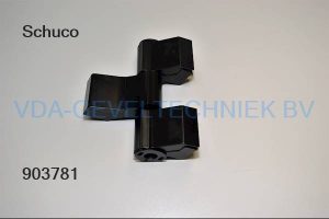 Schuco alu 3-delig scharnier