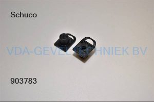 Schuco meenemer zwart kunststof 218132