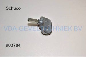 Schuco RVS bouwgreep, hulpmiddel