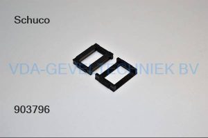 Schuco kunststofhouder voor gecoate