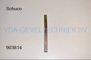 Schuco krukstift (gedeelde) M9x125MM