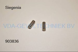 Siegenia HS stift/borgpen t.b.v. loopwagens HS200 HS300 (setje 2 stuks)