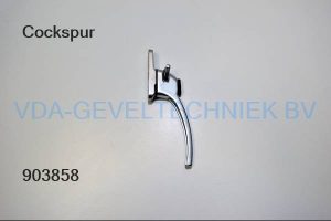 COCKSPUR CHARISMA DRUKKNOP SATIN RECHTS