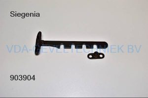 Siegenia fensterfeststeller raamvastzetter donker