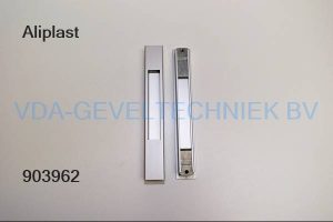 Aliplast aluminium schuifpui komgreep 178x25 HOH maat schroefgaten 160mm.