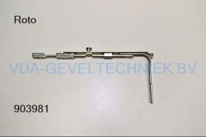 Roto NT achtersluiting 1V <800MM kleine schaar.