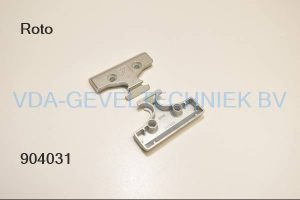 Roto spaltlüfter/sluitplaat naar buiten draaiend