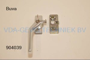 Buva raamkruk/raamgreep Links afsluitbaar 40C F1 m/sluitblok/nok/cil DrR.4 SKG* 18mm