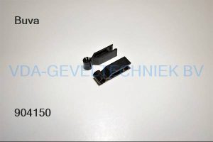 Buva hendel 42mm zwart ventilatie/rooster (uitlopend artikel)