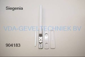 Siegenia psk greep schuifpui zonder PC RAL9003