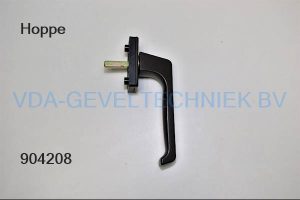 Hoppe raamkruk/raamgreep RL9005 Zwart stift