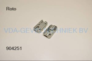 Roto paddestoelsluitplaat t.b.v. Rehau S730/735