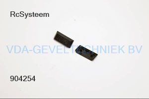 waterkapje zwart RC systems 216 000 L42 H17 -28 (prijs per stuk, minimale afname 10 stuks)
