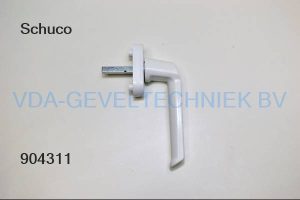 Schuco kunststof raamkruk/raamgreep Draaikiep stift 7x35