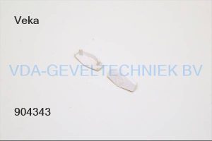 Veka afwateringskap RAL9010 Wit 109.076 (prijs per stuk, minimale afname 10 stuks)