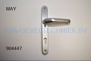 HvN deurkruk op langschild binnenzijde 2018 OP 6011-BI PZ92 EV1 MASSIEF OVAALSCHILD