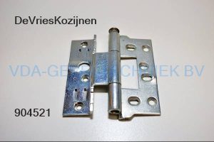 De Vries scharnier naar binnen