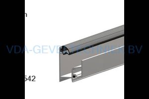 Ellen aanslagprofiel - AV-22-10H - 1000mm - geanodiseerd (prijs per meter)
