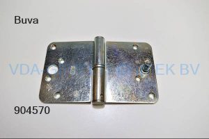 Buva paumelle scharnier 89x150mm met dievenklauw links