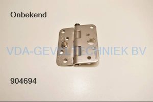 Scharnier RVS. (zilver) (klepje) (scharnier)