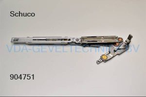 Schuco alu verdektliggende schaar