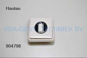 Hautau draaischakelaar incl. afdekraam