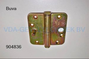 Buva paumelle scharnier 89x89 met dievenklauw links