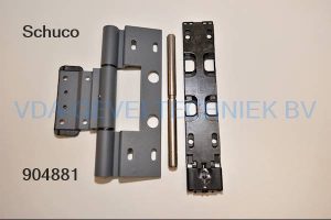 Schuco scharnier rollenband 3
RAL7015 grijs stuctuur 7ST11 239593 748