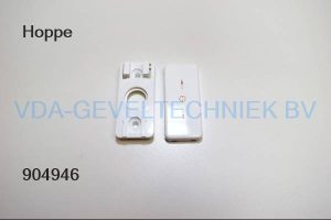 Hoppe rozet/afdekplaatje U34SV wit F9016